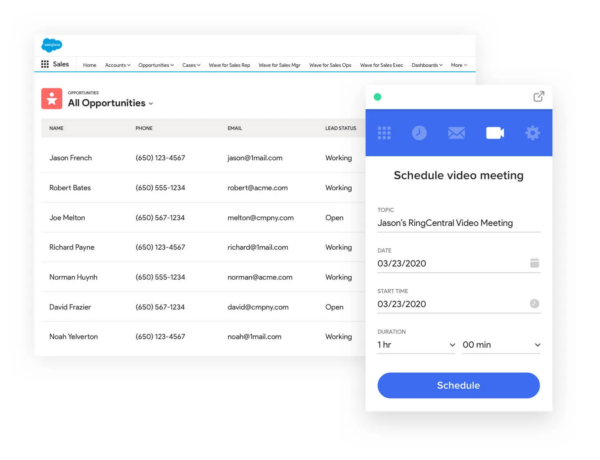 Ringcentral CRM Integration